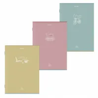 Тетрадь А4, 96 л., BRAUBERG, скоба, клетка, глянцевый лак, "Pastel", (микс в спайке), 405323 Тетрадь А4, 96 л., BRAUBERG, скоба, клетка, глянцевый лак, "Pastel", (микс в спайке), 405323
