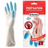 Перчатки МНОГОРАЗОВЫЕ виниловые SUPER КОМФОРТ, гипоаллергенные, размер 8-9, L (большой), вес 90 г, Komfi, ADM, 25591 Перчатки МНОГОРАЗОВЫЕ виниловые SUPER КОМФОРТ, гипоаллергенные, размер 8-9, L (большой), вес 90 г, Komfi, ADM, 25591