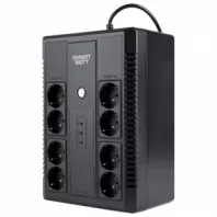 Источник бесперебойного питания SMARTWATT UPS SAFE PRO 650, 650 ВА (390 Вт), 8 розеток, 3703020270004