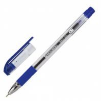 Ручка шариковая масляная с грипом BRAUBERG "Max-Oil", СИНЯЯ, игольчатый узел 0,7 мм, линия письма 0,35 мм, 141701 Ручка шариковая масляная с грипом BRAUBERG "Max-Oil", СИНЯЯ, игольчатый узел 0,7 мм, линия письма 0,35 мм, 141701