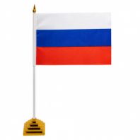 Флаг России настольный 14х21 см, без герба, BRAUBERG/STAFF, 550184 Флаг России настольный 14х21 см, без герба, BRAUBERG/STAFF, 550184