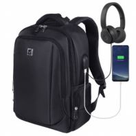 Рюкзак BRAUBERG FUNCTIONAL с отделением для ноутбука, 2 отделения, USB-порт, "Leader", 45х32х17 см, 270799 Рюкзак BRAUBERG FUNCTIONAL с отделением для ноутбука, 2 отделения, USB-порт, "Leader", 45х32х17 см, 270799