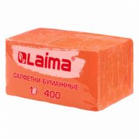 Салфетки бумажные 400 шт., 24х24 см, "Big Pack", оранжевые, 100% целлюлоза, LAIMA, 114729 Салфетки бумажные 400 шт., 24х24 см, "Big Pack", оранжевые, 100% целлюлоза, LAIMA, 114729