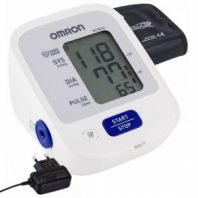 Тонометр (МЕД РегУд) OMRON M2 (HEM-7121-ALRU) манжета 22-42 см, автоматический, на плечо, блок питания