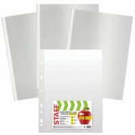 Папки-файлы БОЛЬШОГО ФОРМАТА (297х420 мм) А3, ВЕРТИКАЛЬНЫЕ, КОМПЛЕКТ 50 шт., 35 мкм, STAFF "Manager", 225769 Папки-файлы БОЛЬШОГО ФОРМАТА (297х420 мм) А3, ВЕРТИКАЛЬНЫЕ, КОМПЛЕКТ 50 шт., 35 мкм, STAFF "Manager", 225769