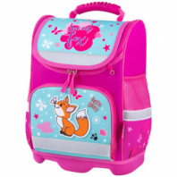 Ранец ЮНЛАНДИЯ WISE, 1 отделение, 3 кармана, устойчивое дно, "Lovely fox", 37x29х15 см, 271396 Ранец ЮНЛАНДИЯ WISE, 1 отделение, 3 кармана, устойчивое дно, "Lovely fox", 37x29х15 см, 271396