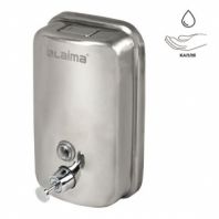 Дозатор для жидкого мыла LAIMA BASIC, 1 л, нержавеющая сталь, зеркальный, 601796 Дозатор для жидкого мыла LAIMA BASIC, 1 л, нержавеющая сталь, зеркальный, 601796
