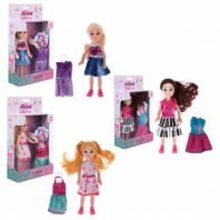 КУКЛА "Alisa Little Love", НАБОР, 2 платья, 14,4 см, АССОРТИ, 3 вида, 1TOY КУКЛА "Alisa Little Love", НАБОР, 2 платья, 14,4 см, АССОРТИ, 3 вида, 1TOY