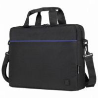 Сумка портфель BRAUBERG PRACTICAL с отделением для ноутбука 15,6", Blue line, черная, 29х40х7 см, 272603 Сумка портфель BRAUBERG PRACTICAL с отделением для ноутбука 15,6", Blue line, черная, 29х40х7 см, 272603