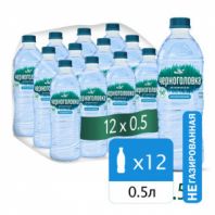 Вода негазированная питьевая ЧЕРНОГОЛОВКА, 0,5 л Вода негазированная питьевая ЧЕРНОГОЛОВКА, 0,5 л