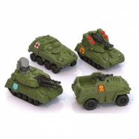 Военные машины игрушечные в наборе, пластиковые, 4 шт., 7x14x30 см, НОРДПЛАСТ, 349/1 Военные машины игрушечные в наборе, пластиковые, 4 шт., 7x14x30 см, НОРДПЛАСТ, 349/1