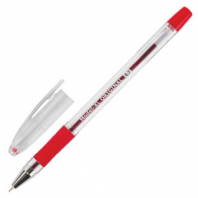 Ручка шариковая масляная с грипом BRAUBERG "Model-XL" ORIGINAL, КРАСНАЯ, узел 0,7 мм, линия письма 0,35 мм, 143244 Ручка шариковая масляная с грипом BRAUBERG "Model-XL" ORIGINAL, КРАСНАЯ, узел 0,7 мм, линия письма 0,35 мм, 143244
