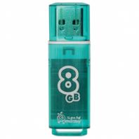 Флеш-диск 8 GB, SMARTBUY Glossy, USB 2.0, зеленый, SB8GBGS-G Флеш-диск 8 GB, SMARTBUY Glossy, USB 2.0, зеленый, SB8GBGS-G