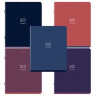 Тетрадь А5, 48 л., BRAUBERG, скоба, клетка, SoftTouch, "NoteBookMono", (микс в спайке), 405325 Тетрадь А5, 48 л., BRAUBERG, скоба, клетка, SoftTouch, "NoteBookMono", (микс в спайке), 405325