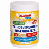 Пятновыводитель-отбеливатель кислородный многофункциональный 1 кг, LAIMA EXPERT, 608256 Пятновыводитель-отбеливатель кислородный многофункциональный 1 кг, LAIMA EXPERT, 608256