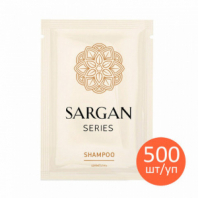Шампунь одноразовый 10 мл, КОМПЛЕКТ 500 шт., GRASS SARGAN, саше, флоупак, 125208 Шампунь одноразовый 10 мл, КОМПЛЕКТ 500 шт., GRASS SARGAN, саше, флоупак, 125208
