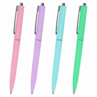 Ручка шариковая автоматическая BRAUBERG X17 PASTEL, СИНЯЯ, стандартный узел 0,7 мм, линия письма 0,5 мм, 144155 Ручка шариковая автоматическая BRAUBERG X17 PASTEL, СИНЯЯ, стандартный узел 0,7 мм, линия письма 0,5 мм, 144155