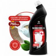 Средство чистящее кислотное для санузлов 750 мл, GRASS WC-GEL PROFESSIONAL, 125535 Средство чистящее кислотное для санузлов 750 мл, GRASS WC-GEL PROFESSIONAL, 125535