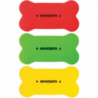 Стиратели магнитные для магнитно-маркерной доски ЮНЛАНДИЯ "Косточка", 55х110 мм, КОМПЛЕКТ 3 ШТ., ассорти, 237503 Стиратели магнитные для магнитно-маркерной доски ЮНЛАНДИЯ "Косточка", 55х110 мм, КОМПЛЕКТ 3 ШТ., ассорти, 237503