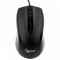 Мышь проводная GEMBIRD MUSOPTI9-905U, USB, 2 кнопки + 1 колесо-кнопка, оптическая, черная