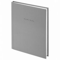 Блокнот МАЛЫЙ ФОРМАТ 110х147 мм, А6, 80 л., твердый, клетка, BRAUBERG "Minimal", серый, 116445 Блокнот МАЛЫЙ ФОРМАТ 110х147 мм, А6, 80 л., твердый, клетка, BRAUBERG "Minimal", серый, 116445