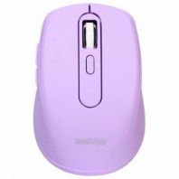 Мышь беспроводная бесшумная SMARTBUY 611AG-V, USB, 4 кнопки + 1 колесо, оптическая, лиловая, 02033, SBM-611AG-V