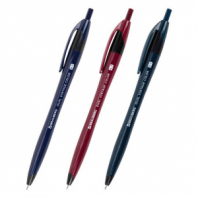 Ручка шариковая масляная автоматическая BRAUBERG "DUAL VINTAGE COLOR", СИНЯЯ, пишущий узел 0,7 мм, линия письма 0,35 мм, 144328