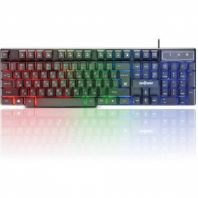 Клавиатура проводная игровая DEFENDER Mayhem GK-360DL, USB, 104 клавиши, с подсветкой, черная, 45360 Клавиатура проводная игровая DEFENDER Mayhem GK-360DL, USB, 104 клавиши, с подсветкой, черная, 45360