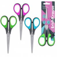Ножницы ERICH KRAUSE "EasyCut+", 17 см, ассорти, блистер, 35099 Ножницы ERICH KRAUSE "EasyCut+", 17 см, ассорти, блистер, 35099