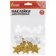 Наклейки из EVA "Звезды", 30 шт., ассорти, 3 цвета, ОСТРОВ СОКРОВИЩ, 661457 Наклейки из EVA "Звезды", 30 шт., ассорти, 3 цвета, ОСТРОВ СОКРОВИЩ, 661457