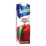 Сок SANTAL (Сантал), яблочный, 1 л, для детского питания, тетра-пак, 547716 Сок SANTAL (Сантал), яблочный, 1 л, для детского питания, тетра-пак, 547716