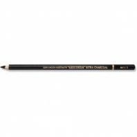 Карандаш угольный KOH-I-NOOR, 1 шт., "Gioconda" EXTRA, черный, B, 8811002003KS