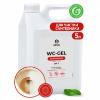 Средство для уборки сантехнических блоков 5,3 кг GRASS WC-GEL, кислотное, гель, 125203 Средство для уборки сантехнических блоков 5,3 кг GRASS WC-GEL, кислотное, гель, 125203