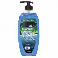 Гель для душа 3 в 1 для лица, волос и тела 750 мл, PALMOLIVE MEN "Спорт", освежающий, 8693495037990 Гель для душа 3 в 1 для лица, волос и тела 750 мл, PALMOLIVE MEN "Спорт", освежающий, 8693495037990