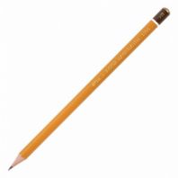 Карандаш чернографитный KOH-I-NOOR 1500, 1 шт., HB, корпус желтый, заточенный, 15000HB01170RU Карандаш чернографитный KOH-I-NOOR 1500, 1 шт., HB, корпус желтый, заточенный, 15000HB01170RU