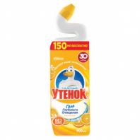 Средство для уборки туалета 900 мл, ТУАЛЕТНЫЙ УТЕНОК "Цитрусовый", 696895 Средство для уборки туалета 900 мл, ТУАЛЕТНЫЙ УТЕНОК "Цитрусовый", 696895