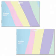 Альбом для рисования А4 40 л., скоба, обложка картон, BRAUBERG, 203х288 мм, "PASTEL", 107362 Альбом для рисования А4 40 л., скоба, обложка картон, BRAUBERG, 203х288 мм, "PASTEL", 107362