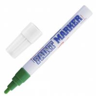 Маркер-краска лаковый (paint marker) MUNHWA, 4 мм, ЗЕЛЕНЫЙ, нитро-основа, алюминиевый корпус, PM-04 Маркер-краска лаковый (paint marker) MUNHWA, 4 мм, ЗЕЛЕНЫЙ, нитро-основа, алюминиевый корпус, PM-04
