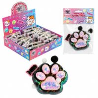 Игрушка-антистресс "КОШАЧЬЯ ЛАПКА С РЫБКОЙ", 7х6 см, черно-розовая, дисплей, JOLLY JOT (ДЖОЛЛИ ДЖОТ), 665773 Игрушка-антистресс "КОШАЧЬЯ ЛАПКА С РЫБКОЙ", 7х6 см, черно-розовая, дисплей, JOLLY JOT (ДЖОЛЛИ ДЖОТ), 665773