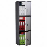 Шкаф металлический для документов AIKO "SL-150/3Т" ГРАФИТ, 1490х460х340 мм, 37 кг, S10799153502 Шкаф металлический для документов AIKO "SL-150/3Т" ГРАФИТ, 1490х460х340 мм, 37 кг, S10799153502