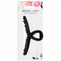 Краб для волос 11 см, soft-touch, чёрный, MONTE VITA (МОНТЕ ВИТА), 457006 Краб для волос 11 см, soft-touch, чёрный, MONTE VITA (МОНТЕ ВИТА), 457006