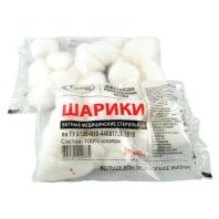 Шарик ватный медицинский ЕМЕЛЬЯНЪ САВОСТИНЪ стерильный, пакет 20 шт., 10 гр. Шарик ватный медицинский ЕМЕЛЬЯНЪ САВОСТИНЪ стерильный, пакет 20 шт., 10 гр.