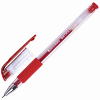 Ручка гелевая с грипом BRAUBERG "EXTRA GT NEEDLE", КРАСНАЯ, игольчатый узел 0,5 мм, линия 0,35 мм, 143921 Ручка гелевая с грипом BRAUBERG "EXTRA GT NEEDLE", КРАСНАЯ, игольчатый узел 0,5 мм, линия 0,35 мм, 143921