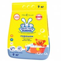 Стиральный порошок для всех типов стирки 9 кг, УШАСТЫЙ НЯНЬ, 10168, 01016 Стиральный порошок для всех типов стирки 9 кг, УШАСТЫЙ НЯНЬ, 10168, 01016