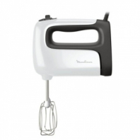 Миксер MOULINEX HM460110, 500 Вт, 5 скоростей, 2 венчика, 2 крюка для теста, белый, 7211004400 Миксер MOULINEX HM460110, 500 Вт, 5 скоростей, 2 венчика, 2 крюка для теста, белый, 7211004400