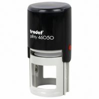 Оснастка для печатей D=50 мм, TRODAT 46050 P2, корпус черный, БЕЗ ПОДУШКИ (код подушки 238390), 44929