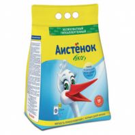 Стиральный порошок для всех типов стирки, 4 кг, АИСТЁНОК, бесфосфатный, 4301010015 Стиральный порошок для всех типов стирки, 4 кг, АИСТЁНОК, бесфосфатный, 4301010015