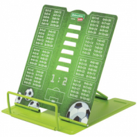 Подставка для книг и учебников BRAUBERG KIDS mini "Football" с таблицей умножения, регулируемый угол наклона, металлическая, 238968 Подставка для книг и учебников BRAUBERG KIDS mini "Football" с таблицей умножения, регулируемый угол наклона, металлическая, 238968