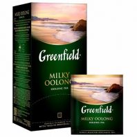Чай GREENFIELD "Milky Oolong" улун с добавками, 25 пакетиков в конвертах по 2 г, 1067-15