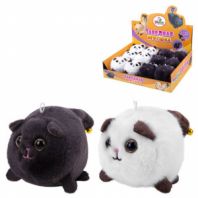 Игрушка пищалка мягкая заводная "Котик," размер 7,5 см, ассорти 2 цвета, WOOZOO (ВУЗУ), 666195 Игрушка пищалка мягкая заводная "Котик," размер 7,5 см, ассорти 2 цвета, WOOZOO (ВУЗУ), 666195